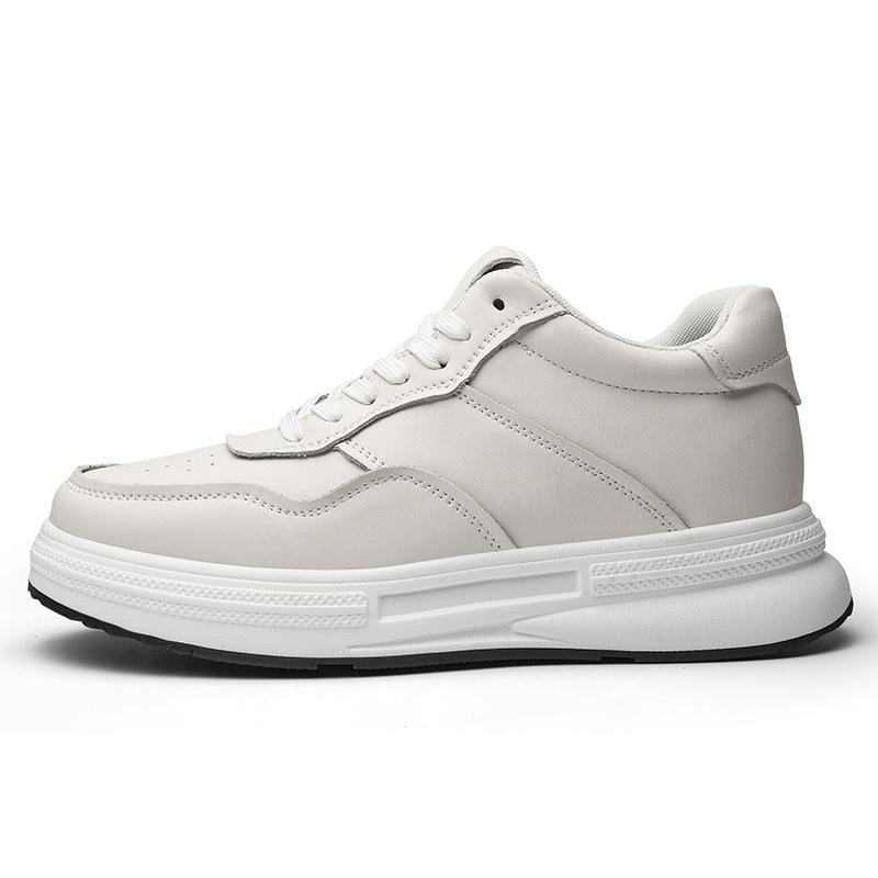 Autumn black and white panda men's shoes white shoes trend invisible inner height increase versatile shoes men's sports and leisure shoes