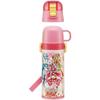 Skater Children's 2WAY Stainless Steel Water Bottle with Cup 430ml Delicious Precure SKDC4-A