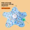 Petsmart Interactive Cat Toy Mat With Feather Stick And 360 Degree Movement For Indoor Play