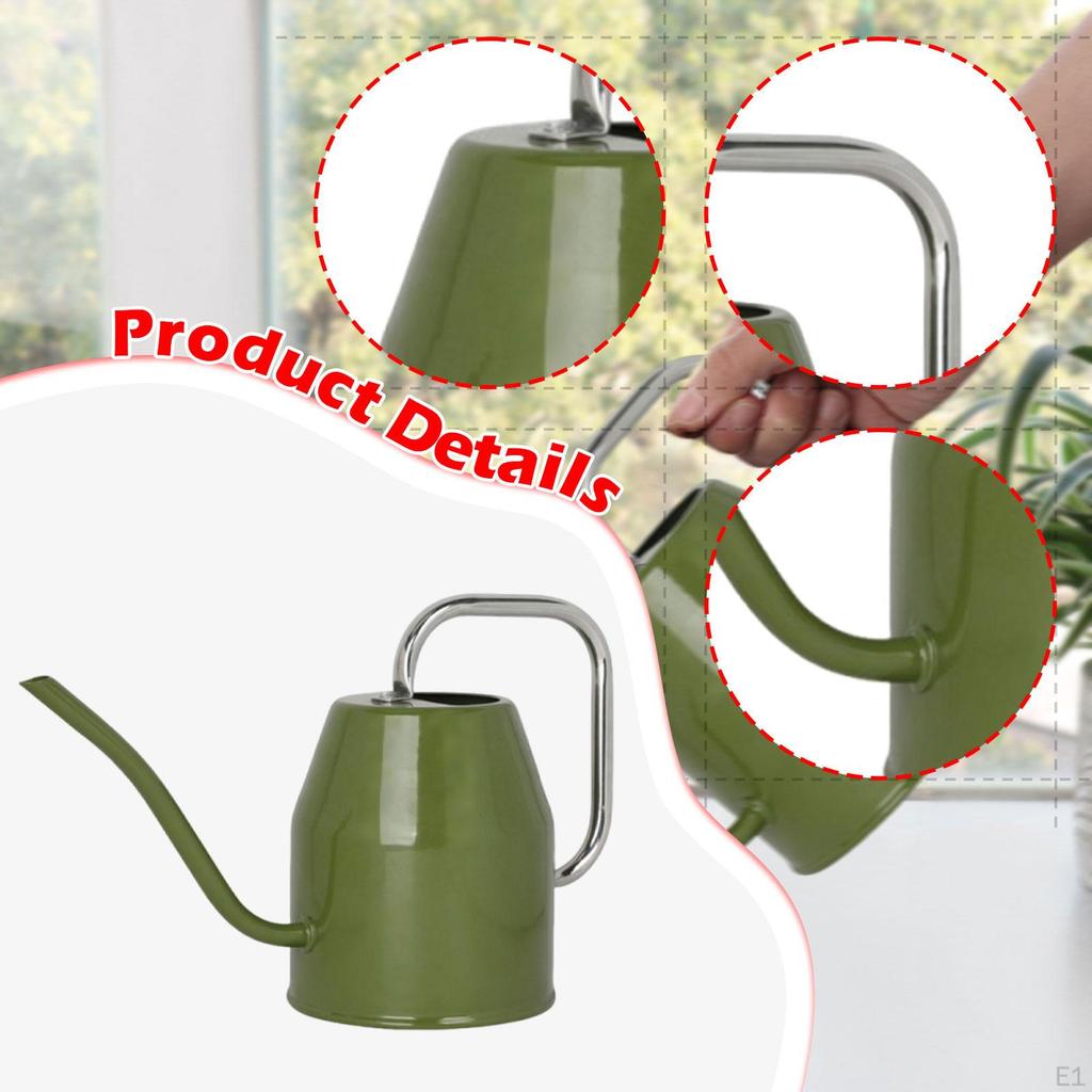 Watering Can Ergonomic Handle Water Gifts Balcony Plant Sturdy Modern Lightweight Easy