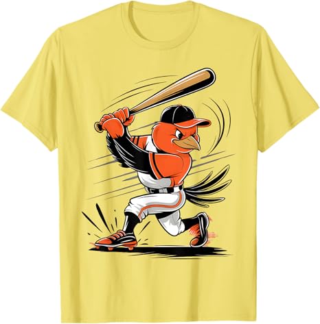 Orioles Bird for Orioles Lovers Unisex Women Kids TShirt Fashion Sportswear Design Graphic Outfit Baseball Saying Tee Novelty Gift