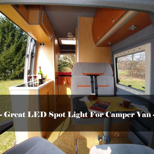 4x 12V Interior LED Spot Light Switch For Camper Van Caravan Motorhome Light C