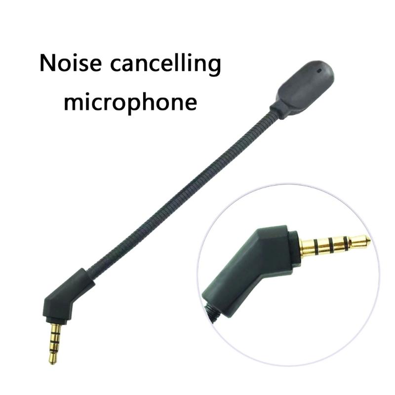 Microphones Replacement Mic for ROG Theta 7.1 Headsets, Detachable Headphones Mic Boom