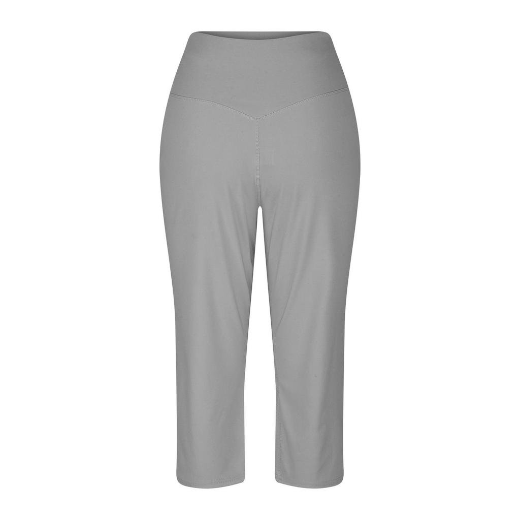 2025 Women's High-Waist Wide Leg Yoga Pants with Pockets and Tummy Control.