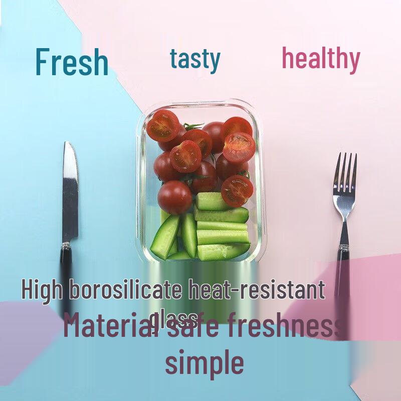 Yileya High Borosilicate Glass Food Storage Bowls