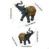 Elephant Figurine Pair for Elegant Home Display