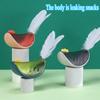 Interactive Leaky Food Cat Dog Toy Chicken Biomimetic Animal Toy Multifunctional Replaceable Feather Small Dog Toy Indoor Fun Companion Pet Supplies