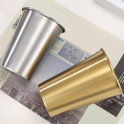 Tazza in Acciaio Inossidabile Tazza da Caffè da Viaggio Tappo con Cannuccia
