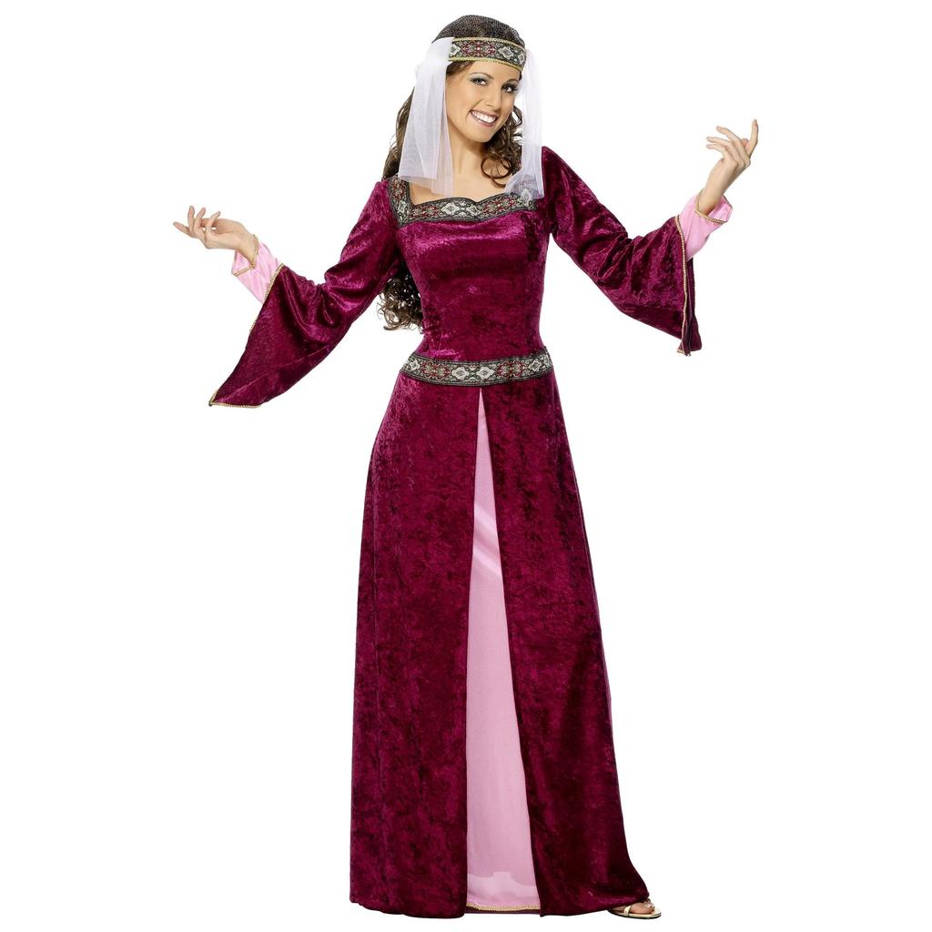 Smiffys Womens/Ladies Maid Marion Costume Set