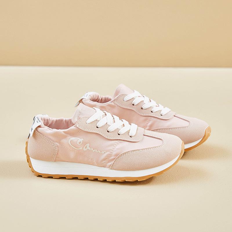 

Корейские трендовые женские кроссовки Forrest Gump 2025 года: Дышащие повседневные кроссовки для студентов, летняя версия (JCF-205). 35 розовый