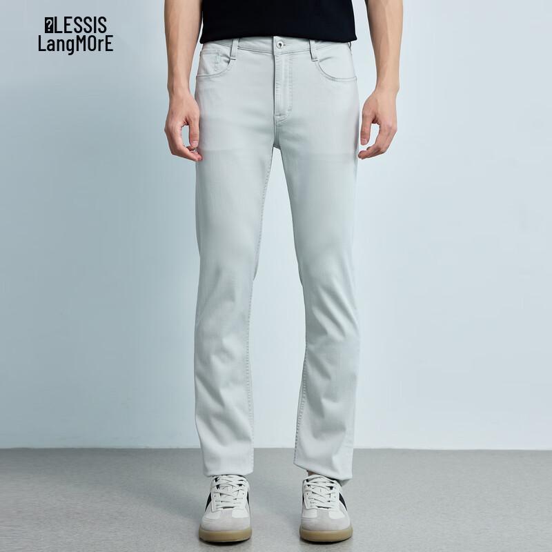 Мужские джинсы прямого кроя Lilanz в стиле Quiet Luxury 88
