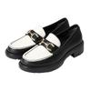 Loafers Casual Bit Loafers for Women Cm [Acures] GORE-TEX All-weather AO-10252 Black/Off-white 23.5