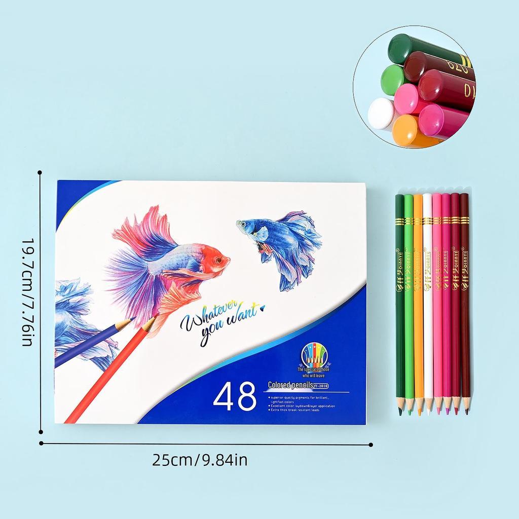 Matite Colorate Qianyi: 180 Matite Colorate a Base di Olio e 72 Idrosolubili per Principianti e Bambini
