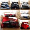 Pattern Car Sports Printing Duvet Cover Pillowcase Set Bedding For Bedroom Decor