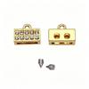 5/10Pcs Jewelry Diy Accessories 8Mm Crystal Connector Charms For Bracelet Making Keychain Phone Strip Women Gift