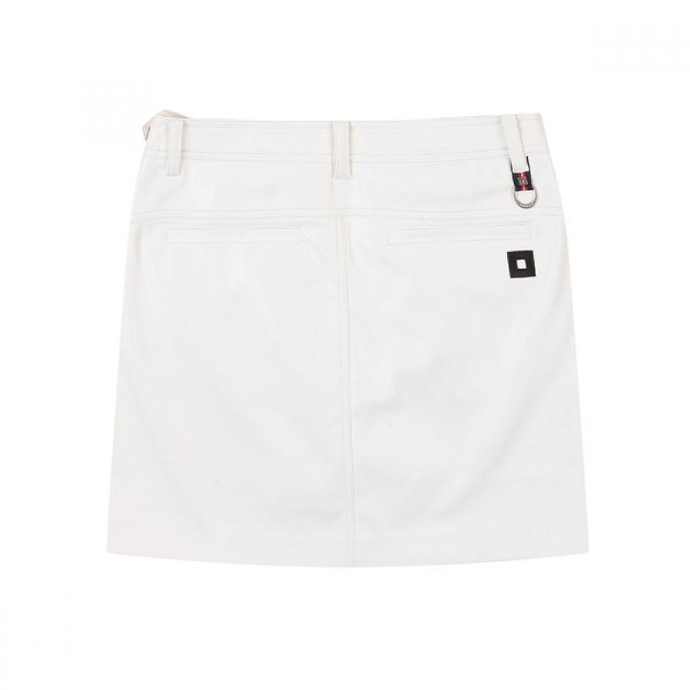 Onoff Women S lambSkin Culotte Of4072lb White
