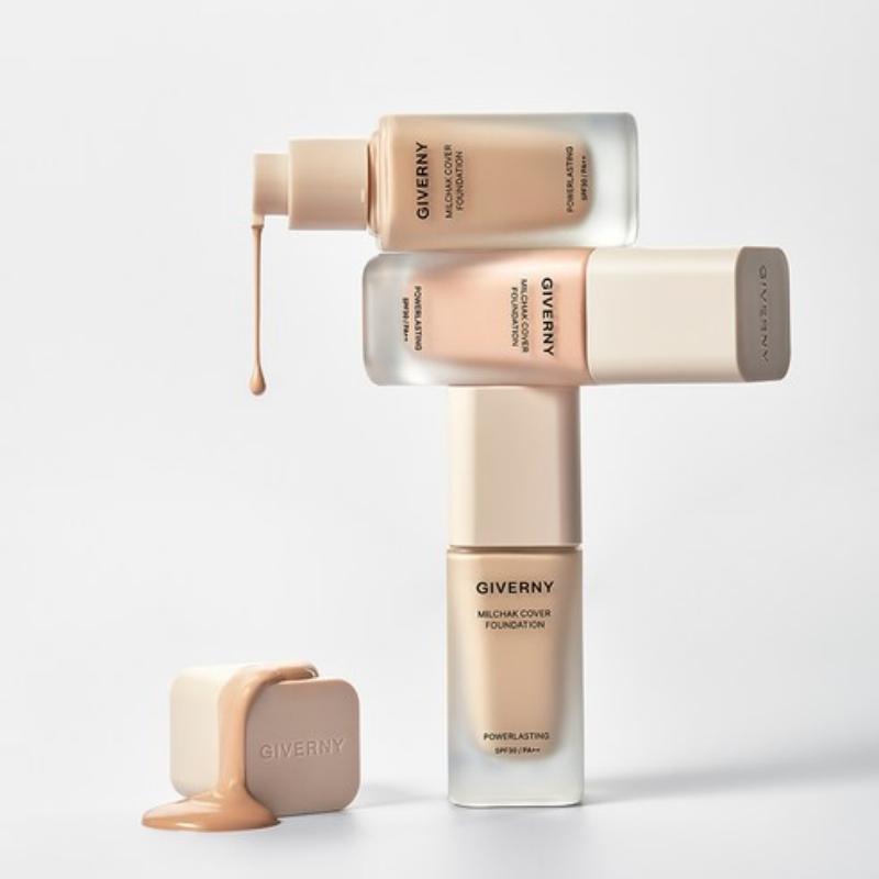 Giverny Milchak Cover Foundation 30ml (3Options)