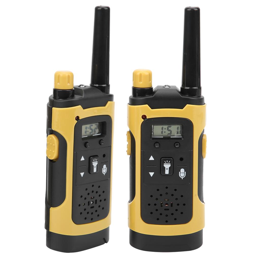 2 Stück Kinder Walkie Talkies Handheld Tragbar Drahtlos Simulation Echtzeit Gegensprechanlagen Spielzeug