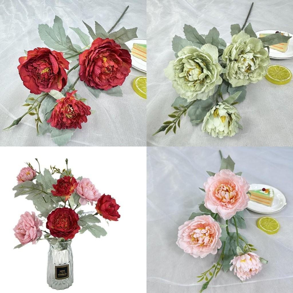 Silk Paeonia Suffruticosa Wedding Flower Decor With Elegant Design For Photographers And Celebration Scenes