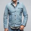 New Autumn Winter Mens Lapel Long Sleeve Blazer Casual Solid Slim Fit Jacket