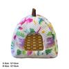 Breathable Small Pet Bed Arched Door Cooling Pet Hideout Lightweight Mesh Shelter  Cage Decor