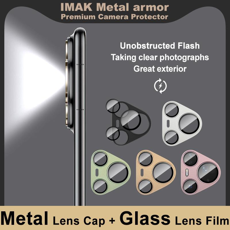 Pro Huawei Pura 70 80 Pro Ultra Sklo IMAK Kovový Armor Prémiový Chránič Fotoaparátu