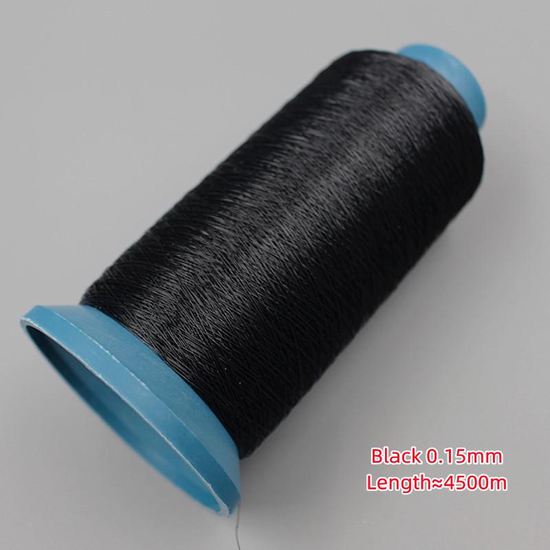 4500 Metros Linha Transparente para Máquina de Costura Para Apliques Costurados à Mão Gola Mesa Linha de Nylon Invisível Acessórios de Costura