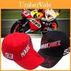 Marc Marquez 93 Pasirašyta siuvinėta beisbolo kepuraitė motociklų entuziastams