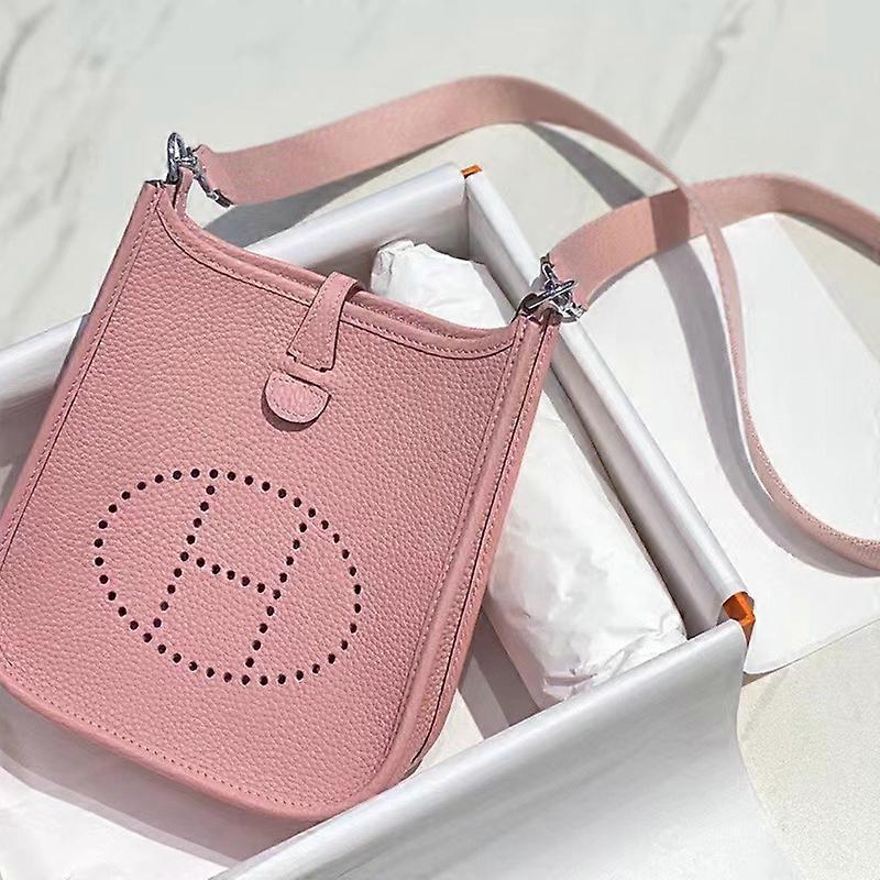 Fashion Ladies Solid Color Simple Small Square Bag Texture Single Shoulder Crossbody Pu Letter Street Bag