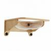 Wall-Mounted Cat Bed with Transparent Capsule Space-Saving Window Perch