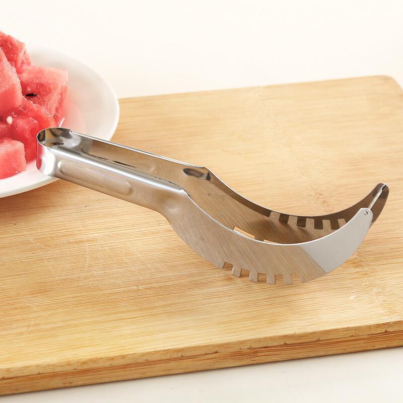 Stainless Steel Windmill Watermelon Cutter Artifact Salad Fruit Slicer Cutter Tool Watermelon Digger Kitchen Accessories Gadgets