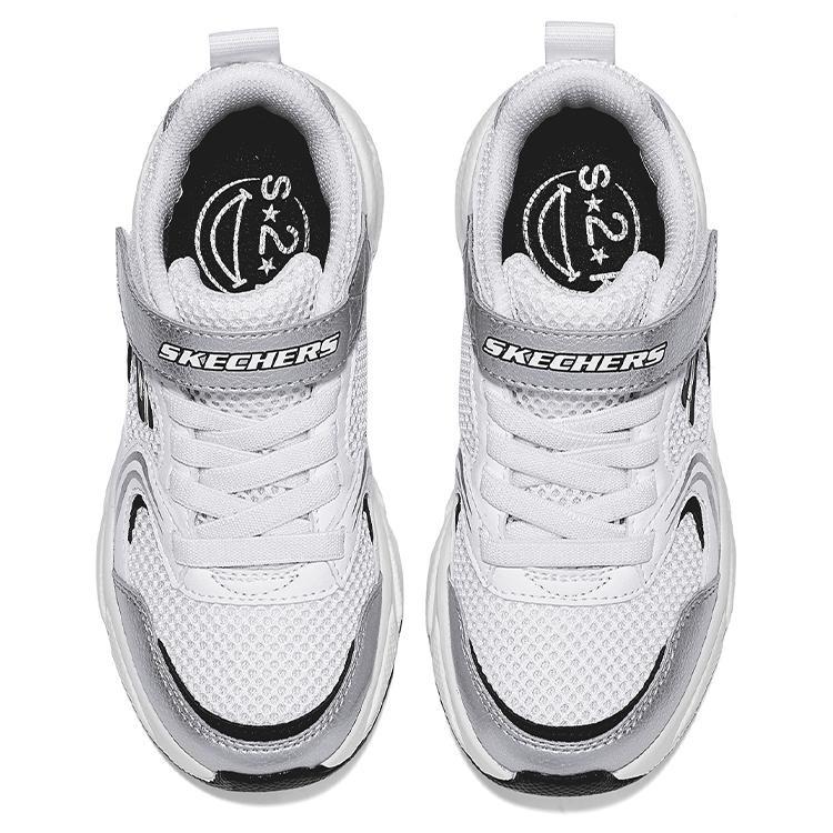 Skechers Scarpe Casual Basse Classiche Versatili Comode Eleganti da Ragazza Sneaker Bambino Bianco 303692L-WSL