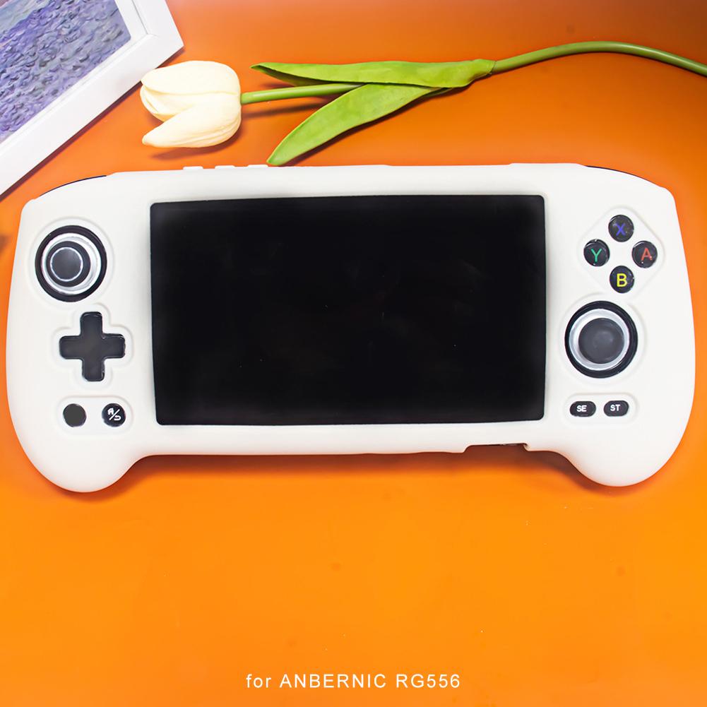Silicone Protective Case for ANBERNIC RG556 Gaming Console Waterproof Shockproof Protection Cover for ANBERNIC RG556