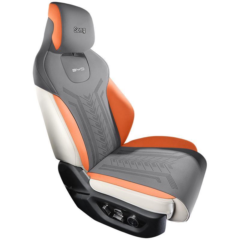 BYD Song L Universal Ventilated Seat Cushion: Four-Season, Semi-Enclosed, Breathable, Sports Minimalist Design