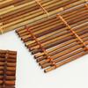 User Friendly Bamboos Raft Coasters for Dining and Workspaces Protecting Front and Elevating Interior Decors