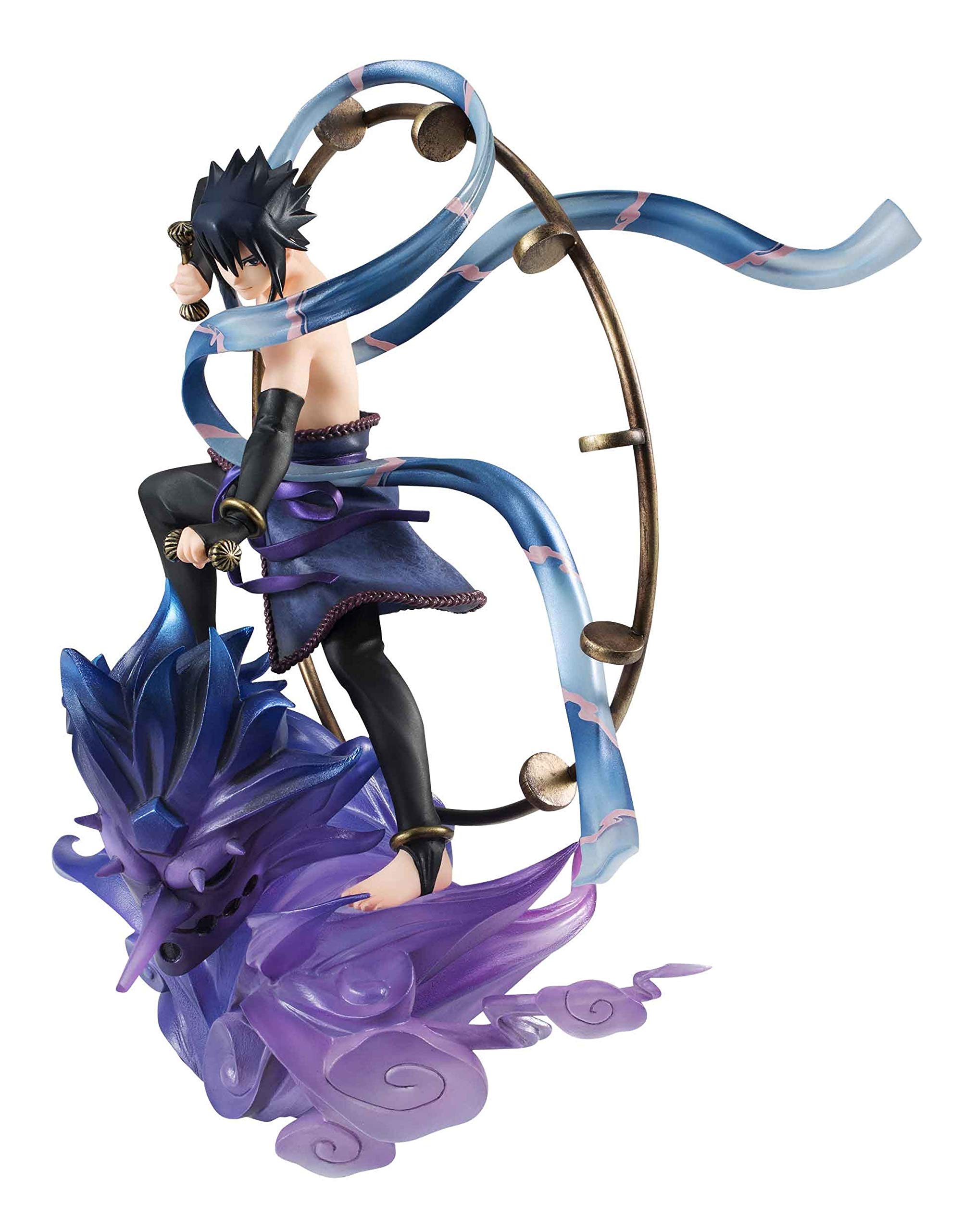 

Series Remix Naruto Shippuden Uchiha Sasuke Approximately PVC Figure G.E.M. Raijin, 180mm, Pre-painted