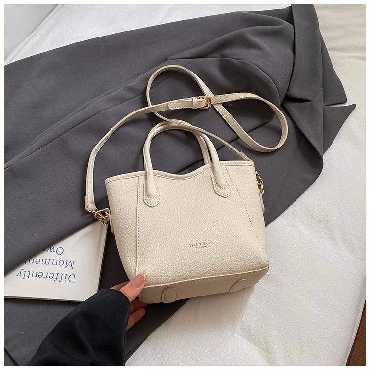 

Ретро популярная маленькая сумка женская 2025 новая модная нишевый дизайн универсальная сумка-мессенджер супер огонь портативная сумка-ведро