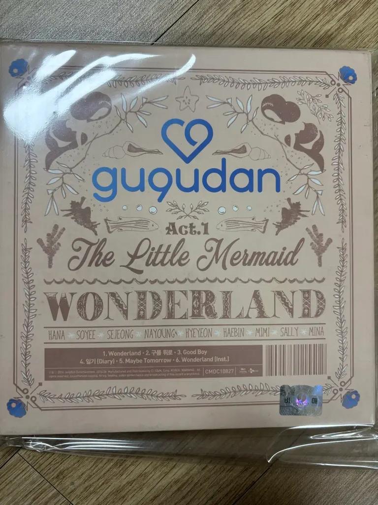 Gugudan Wonderland autographed album Used