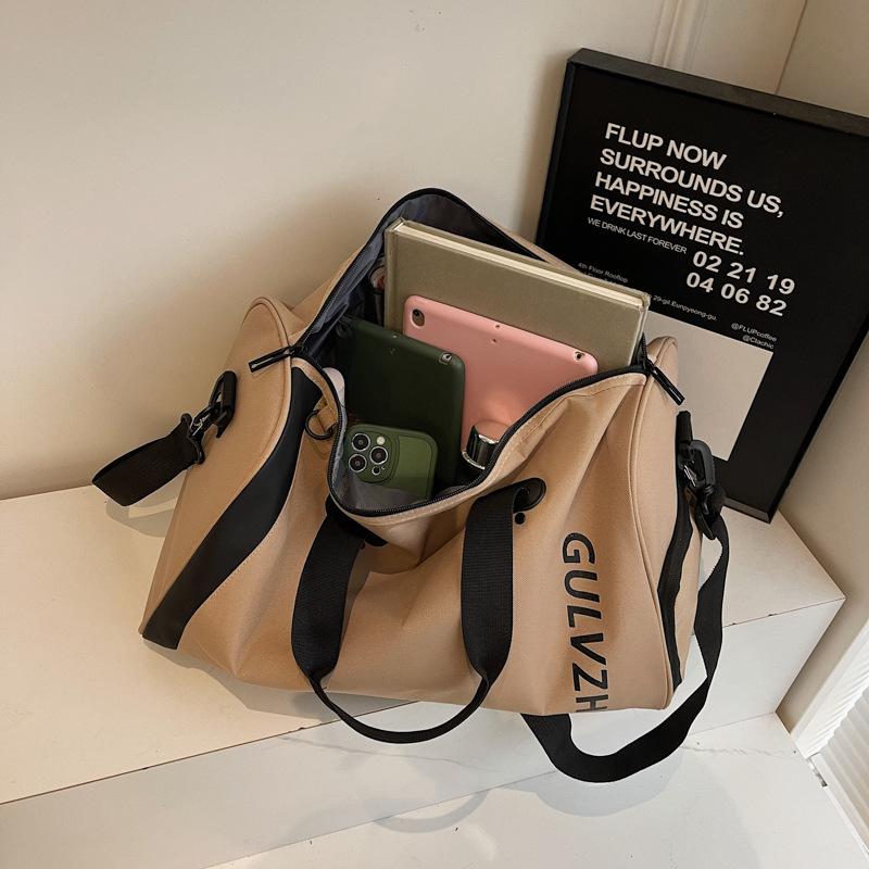 New sports fitness bag multi-functional wet and dry separation yoga swimming training bag large capacity short trip bag