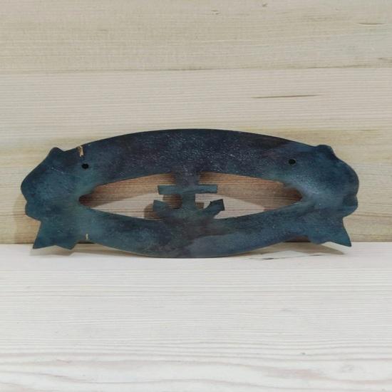 20.32 Cm Door Plate Solid Brass, Nautical Charm Captain's Quarters Sign, Plaque Ship Boat Sign Wall Decor, Maritime Decor