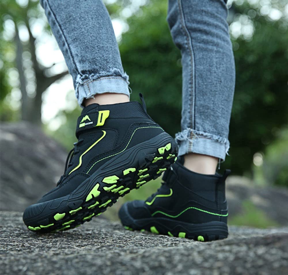 Yuanli Outdoor Shoes for Boys and Trekking Hiking Athletic Girls, Shoes, Shoes, Kids' Shoes, Lightweight, Breathable, Non-Slip, Anti-Collision