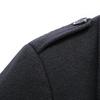 FAPAI Men's Loose Double-Breasted Wool & Silk Blend Winter Coat