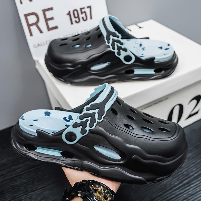 Fashion Unisex Summer 5.0 Soft EVA Indoor Slippers Fashionable Casual Beach Vacation Anti-Slip Plus Size Flip Flops For Couples