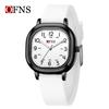 Fashion Ofns Top Brand Square Quartz Watch Luminous Waterproof Large Digital Scale Test Learning Silent Male And Female Students