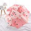 1 pièce Porcelet Ferme Parapluie Pliant à Ouverture/Fermeture Automatique Mode avec 8 Baleines, Coupe-Vent Portable, Usage Quotidien144