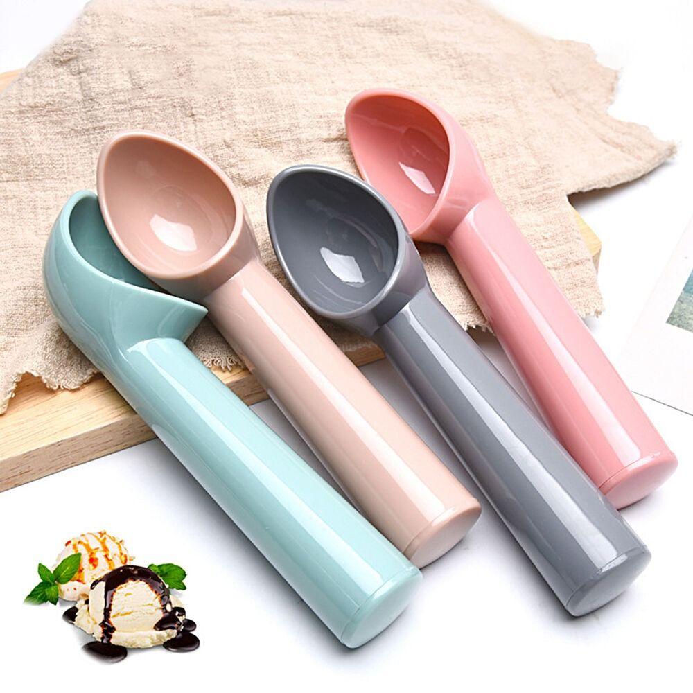 Non-Stick Ice Cream Scooper Fruit Scooper Tool Ice Cream Ball Scoop Thickened PP Ice Cream Scoop