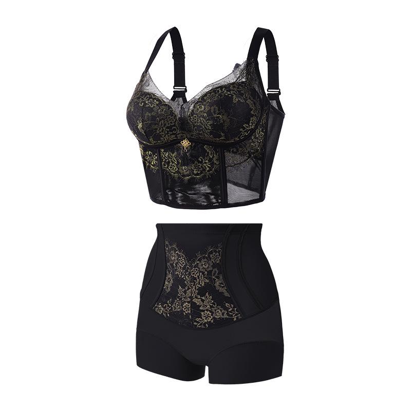 

Женский бесшовный формирующий бюстгальтер без косточек: Минимизирующий и собирающий грудь дизайн с восемью рядами 42/95C Thin