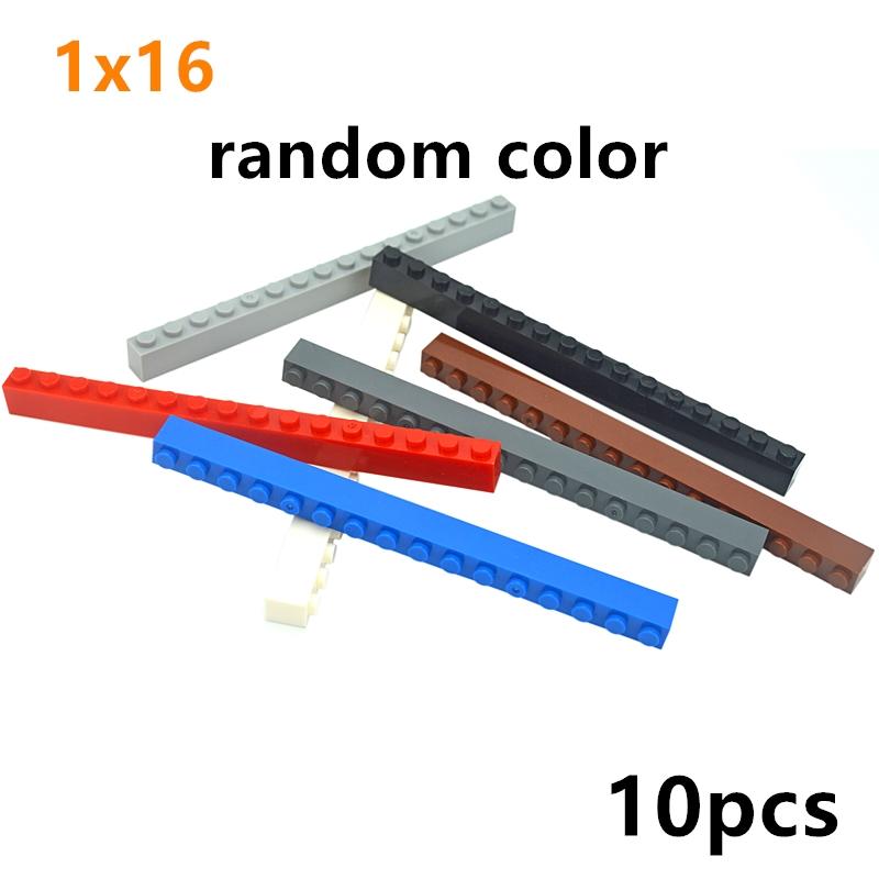 

10pcs Building Blocks 1x16 Dots 2465 Thick Figures Bricks Educational Creative Size Plastic DIY Accessories Compatible All Brand
