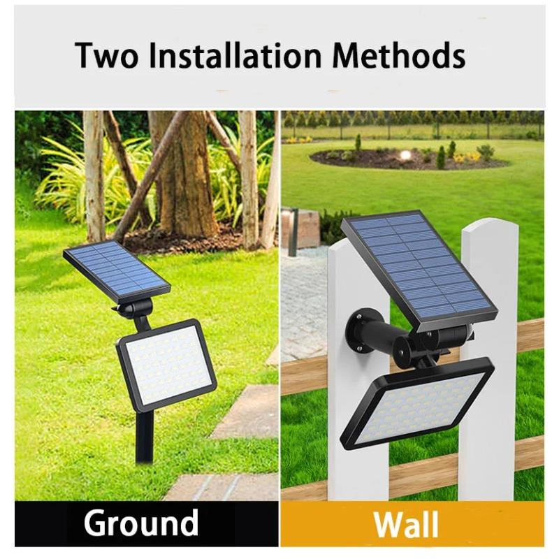 

Adjustable solar garden lighting lighting outdoor solar ground lamp IP65 lawn garden decorative light waterproof lighting light