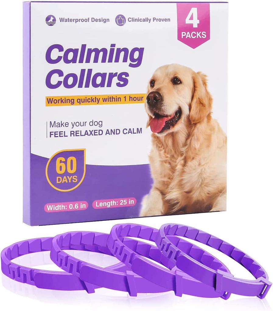 Pet Anxiety Relief Calming Collar for Cats and Dogs